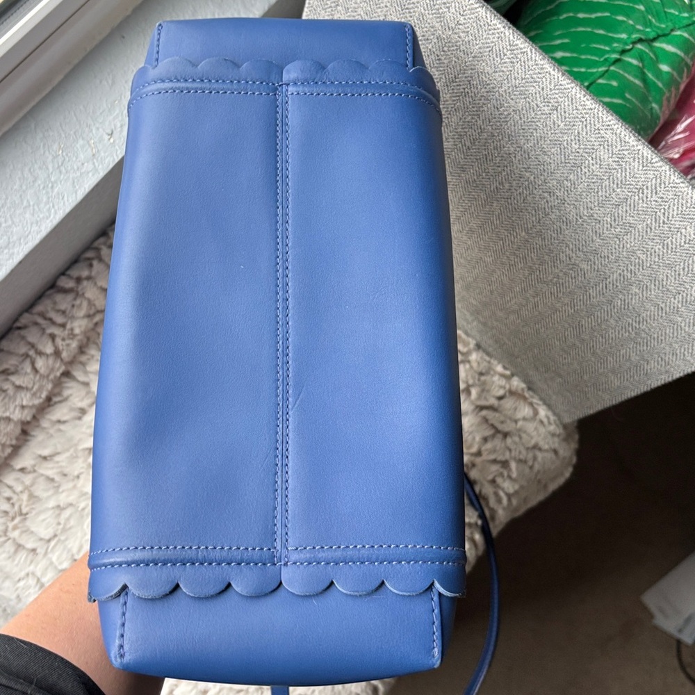 KATE SPADE Linzi Maple Court Blue Hyacinth Satchel; Caitlin St. Adalyn Wallet - Picture 5 of 16